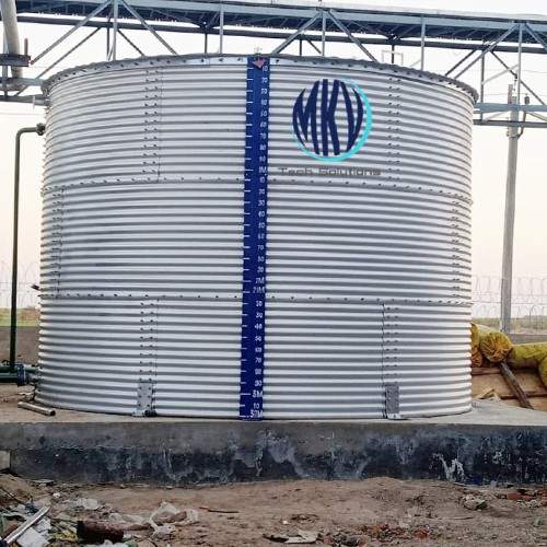 Zinc Aluminium Effluents Water Storage Tank in Kodagu
