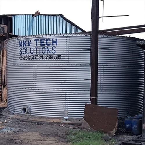 Zincalume Storage Tank in Kodagu