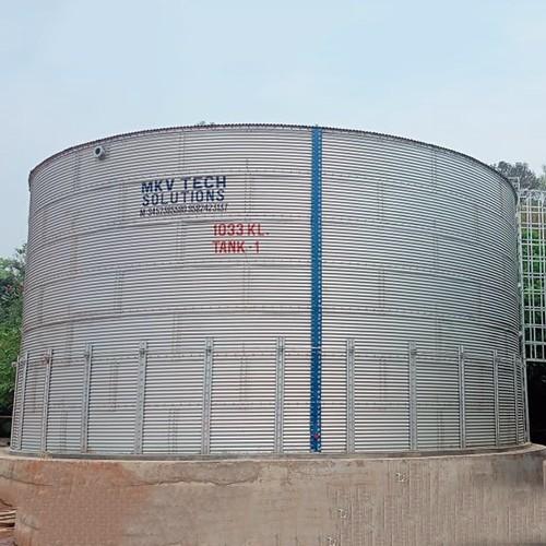 Galvanised Steel Water Storage Tank in Dindigul
