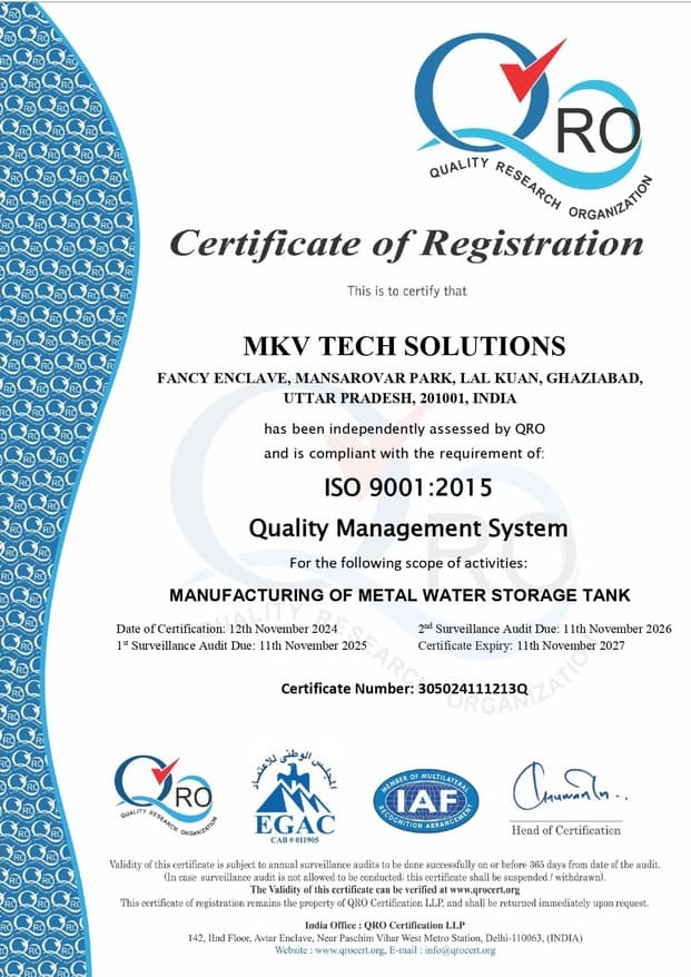 Certificate Of Registration